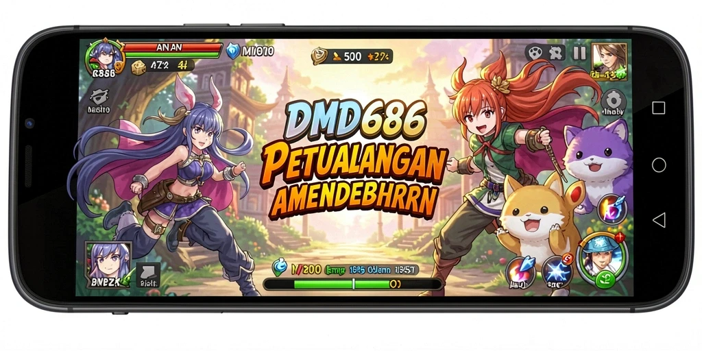 Menampilkan karakter anime dalam pertempuran yang mendebarkan di DMD686.