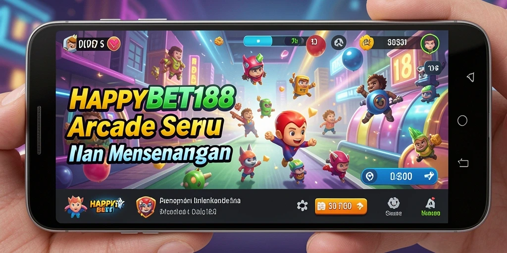 Tampilan gameplay seru dan penuh aksi dalam HAPPYBET188.