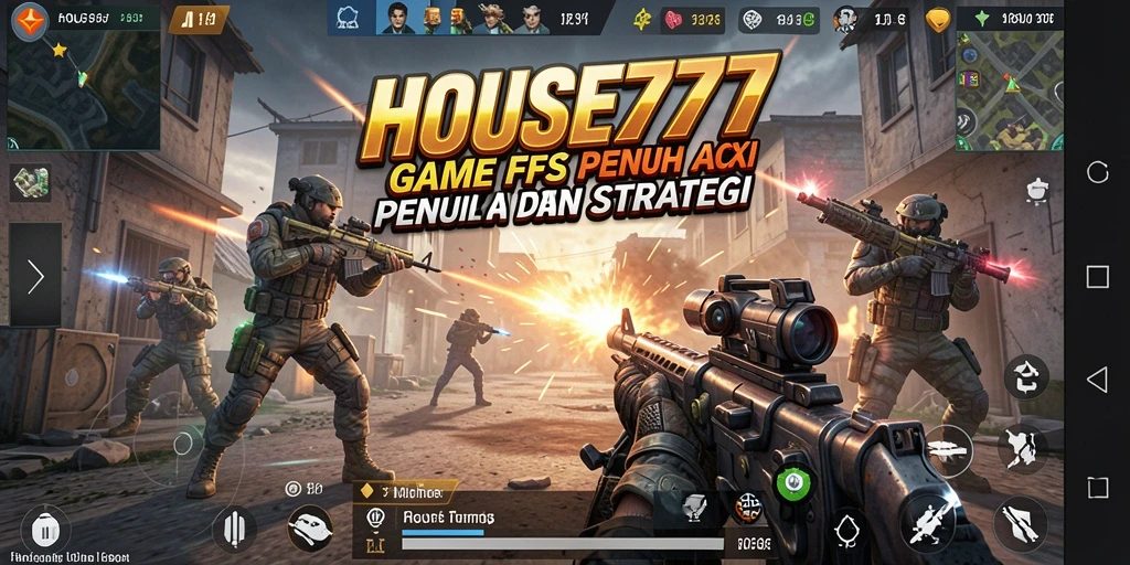Gameplay seru di HOUSE777 dengan grafis menawan dan aksi tembak-menembak.