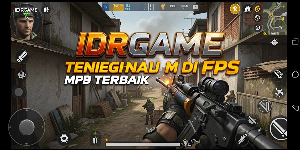 Tangkapan layar menampilkan aksi tembak-menembak dalam IDRGAME yang mendebarkan.
