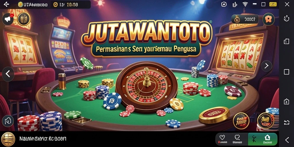 Tampilan gameplay Kasino JUTAWANTOTO yang menegangkan dan menghibur.