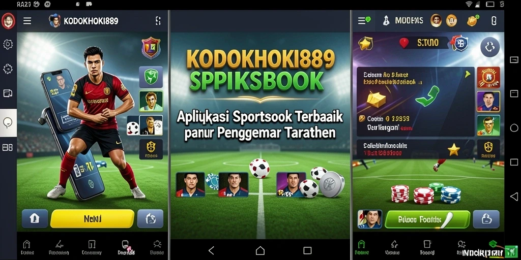 Tampilan utama gameplay KODOKHOKI889 dengan berbagai pilihan taruhan olahraga.