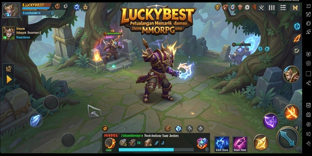 Gameplay menarik LUCKYBEST yang penuh petualangan dan tantangan.