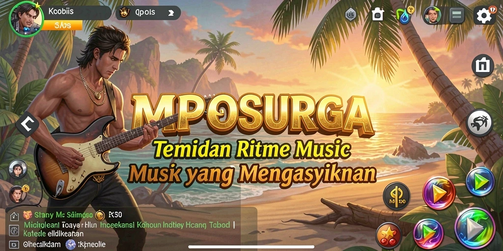 Screenshot utama menampilkan gameplay interaktif MPOSURGA yang menarik.