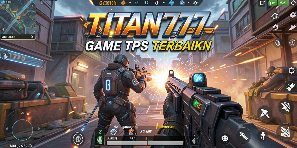 Gameplay seru dan intens dari TITAN777 yang menampilkan aksi pertempuran.